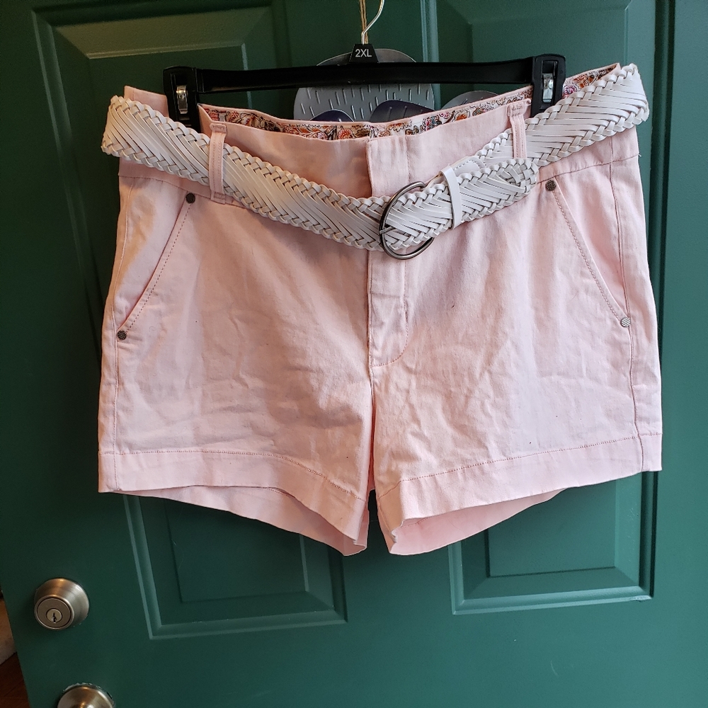 Light pink shorts